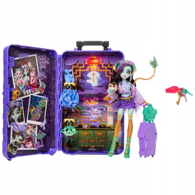 Lalka modowa Monster High Jinafire Long fioletowa 4+