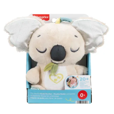 Fisher-Price Koala Muzyczny przenośny uspokajacz Zawieszka do wózka Fisher-Price Koala Muzyczny przenośny uspokajacz Zawieszka do wózka