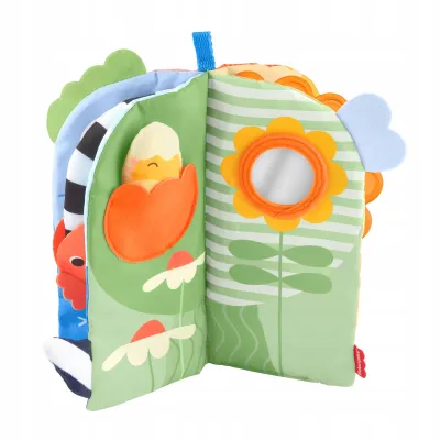 Fisher-Price Miękka książeczka sensoryczna Pory roku Zabawka 0+ JKP53