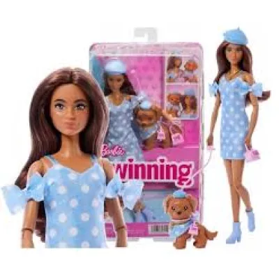 Barbie Twinning Looks - ubranko dla lalki i pieska JFP38