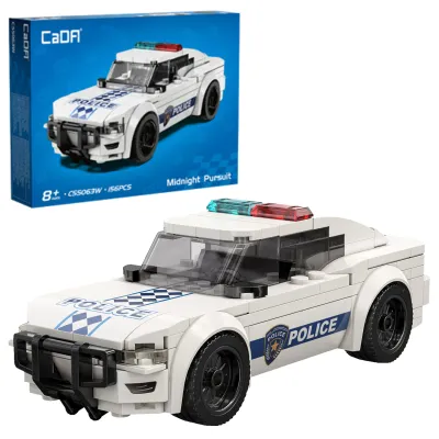 KLOCKI CADA SAMOCHÓD SPORTOWY POLICYJNY MIDNIGHT PURSUIT 156 ELEMENTÓW