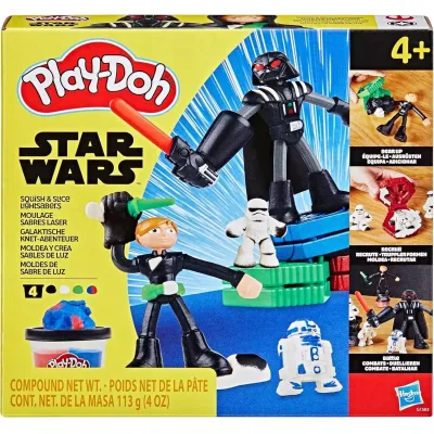Hasbro Play-Doh Zestaw szabli Star Wars BUILD & SLICE