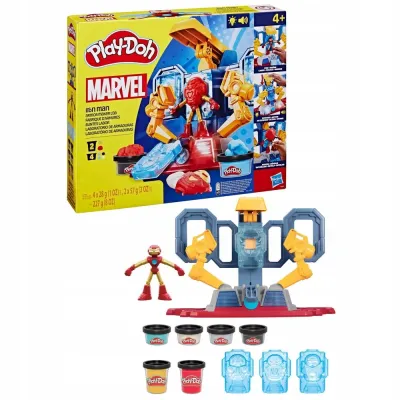 Ciastolina Play-Doh Marvel Hero - Armor Zbrojownia Iron Man - G0035