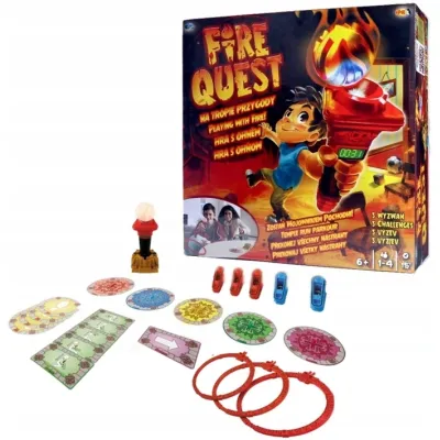 Gra planszowa Fire Quest Na Tropie Przygody Epee