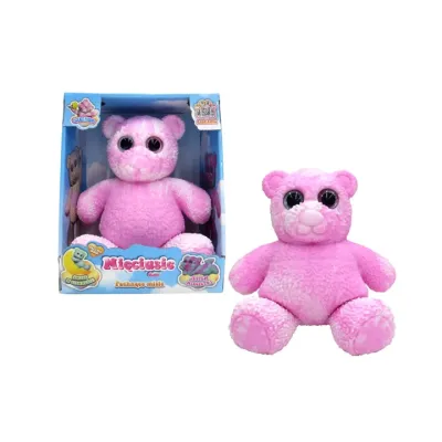 EPEE Mięciusie - PACHNĄ i ŚWIECĄ W CIEMNOŚCI, różowo-biały miś