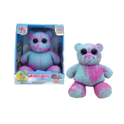 EPEE Mięciusie - PACHNĄ i ŚWIECĄ W CIEMNOŚCI, miętowo-różowy miś