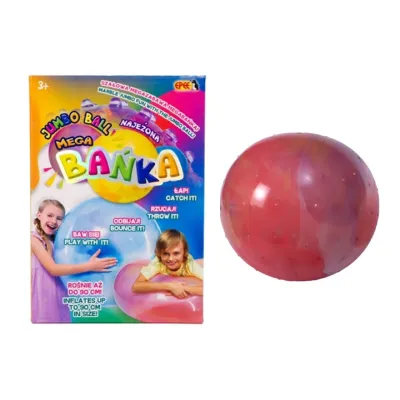 Piłka Gumowe Epee czerwony