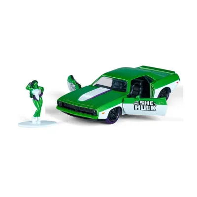 JADA She Hulk Plymouth 1:32 + figurka – 322-3020