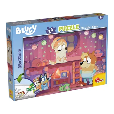 Puzzle podłogowe Lisciani 24 el. dwustronne Bluey