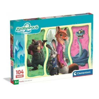 Puzzle Clementoni 104 elementów Puzzle 104 el. Zootopia 2