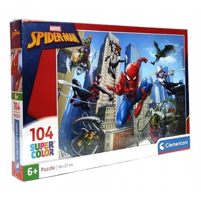 Puzzle Clementoni 104 Super kolor Spider-Man 25012