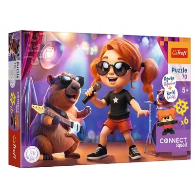 Puzzle Trefl 70 elementów PUZZLE 70 ELEMENTÓW CONNECT SQUAD IVY
