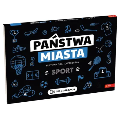 Gra imprezowa PAŃSTWA MIASTA SPORT towarzyska gra w sportowym wydaniu