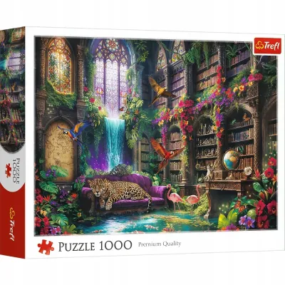 Puzzle Trefl 1000 elementów Magiczna biblioteka