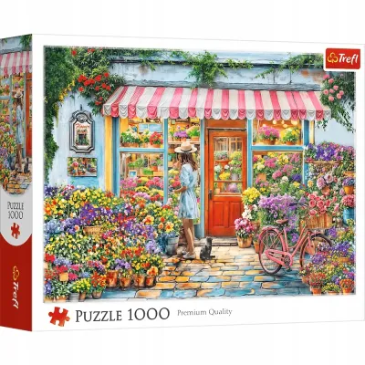 Trefl Puzzle 1000 el. Kwiaciarnia