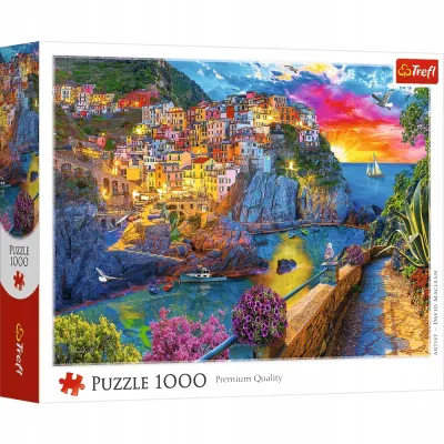 Puzzle Trefl 1000 elementów Wieczorny spacer po Cinque Terre