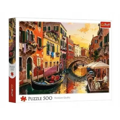 Puzzle Trefl 500 elementów Puzzle 500 Wenecja o zachodzie słońca