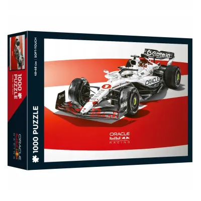 Puzzle 1000 elementów. Soft touch. Red Bull Racing, Honda Livery Trefl