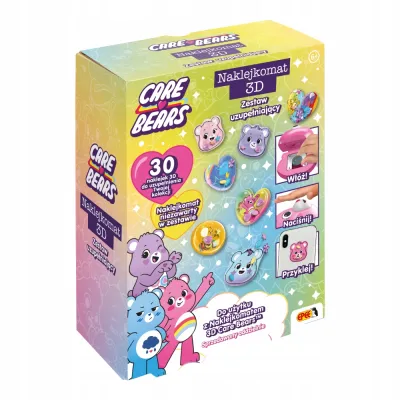 Naklejkomat 3D Care Bears – Zestaw uzupełniający