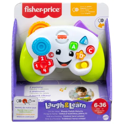 Kontroler gier Fisher Price + światło i dźwięk 