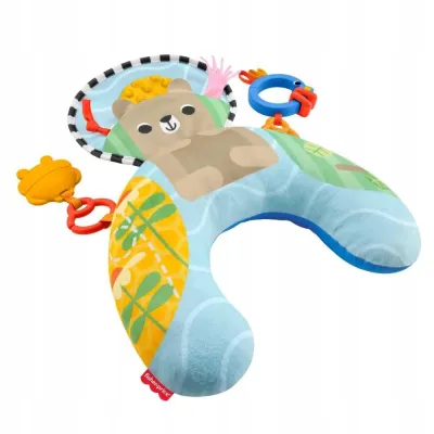 Fisher-Price JHB44 poduszka sensoryczna z grzechotką i gryzakiem dla