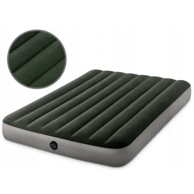 Materac dwuosobowy Intex 191 x 137 x 25 cm szary