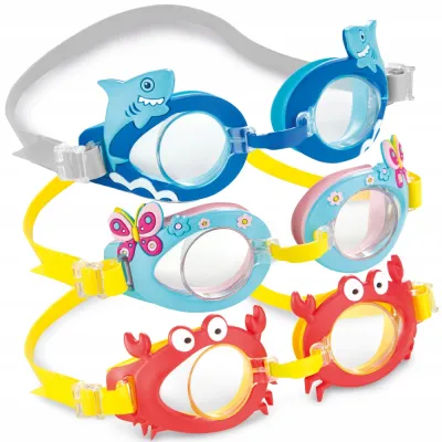 Okulary pływackie dla dzieci Intex Aquaflow