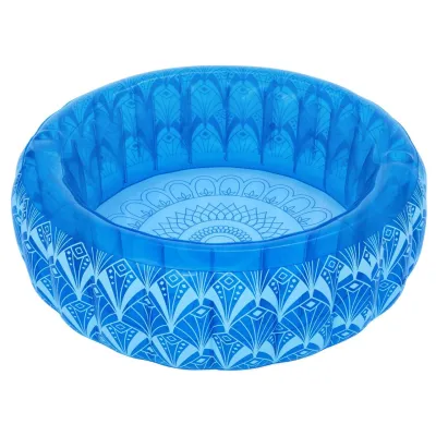 Bestway Dmuchany basen BOHEMIAN BLUE + 2 uchwyty na kubek 168x53cm 54479