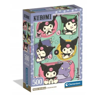 Clementoni Puzzle 500 el Kuromi Compact Box