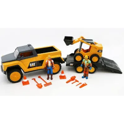 CAT pick-up+ładowarka kołowa+2figurki 83457 /2