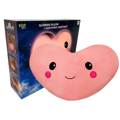 LUMIPUFF ŚWIECĄCA PODUSZKA CHMURKA USYPIACZ z dźwiękiem bicia serca +0 m-cy