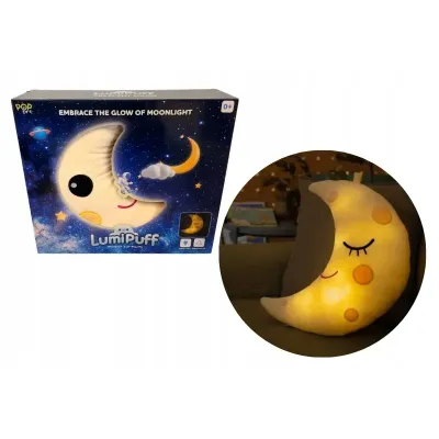 LumiPuff świecąca poduszka Księżyc LP802 48022. POPBRO - PODUSZKI ŚWIECĄCE