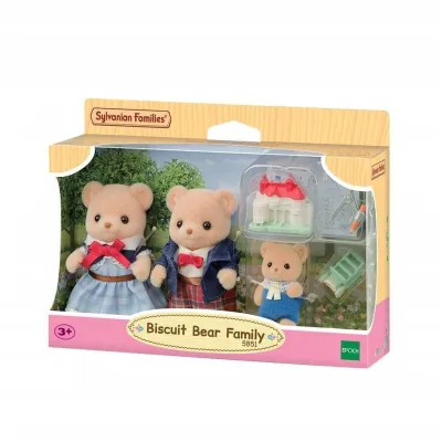 RODZINA CIASTECZKOWYCH MISIÓW [FIGURKA] Sylvanian