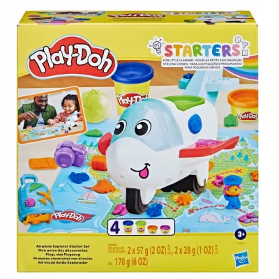 Hasbro Ciastolina Play-Doh Starters zestaw Samolot Odkrywcy F8804