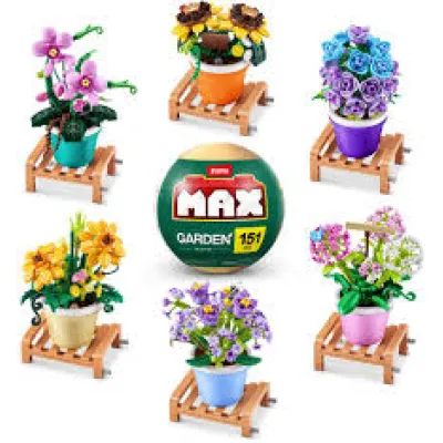 Klocki ZURU MAX Garden Collection Kwiaty Dzień Kobiet