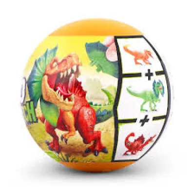 ZURU 5 SURPRISE DINO MIX MATCH DINOZAURY