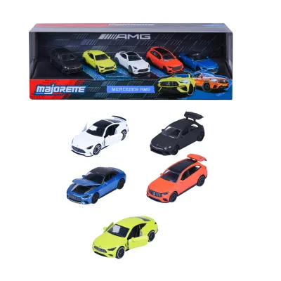 Majorette Mercedes-AMG, 5 pak pojazdów