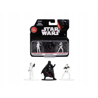 JAFA STAR WARS METAL FIG 3-PAK, 4CM [FIGURKA]