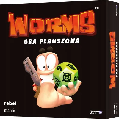 Rebel gra planszowa Worms 90736 Rebel gra planszowa Worms 90736