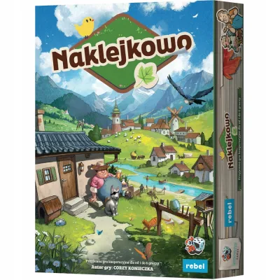 Rebel gra Naklejkowo Cozy Stickerville PL 36642