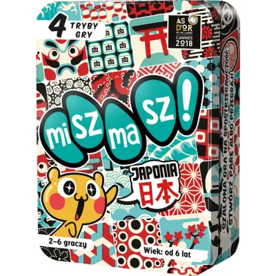 Gra planszowa Miszmasz! Japonia Rebel Gra planszowa Miszmasz! Japonia Rebel