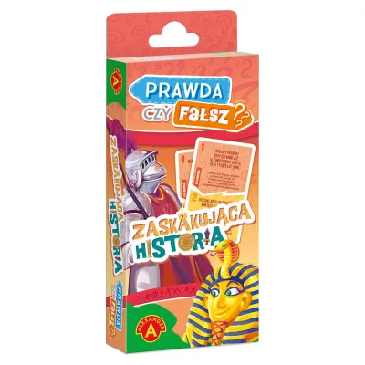 Gra planszowa Prawda czy Fałsz – Zaskakująca Historia Alexander Gra planszowa Prawda czy Fałsz – Zaskakująca Historia Alexander