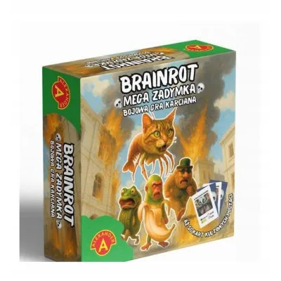 Rodzinna gra karciana Brainrot Mega-zadymka 32499