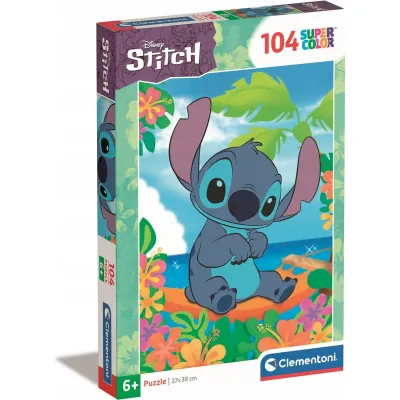 Puzzle 104 Super Kolor Stitch Clementoni