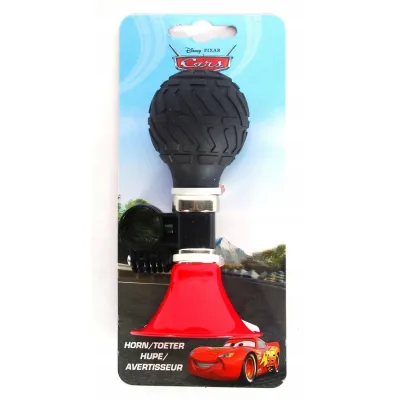 Trąbka Cars do roweru Disney czarno-czerwona
