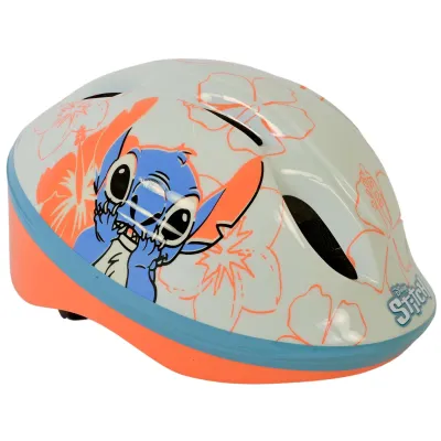 Kask rowerowy Disney Stitch Junior Cream rozmiar 52-56 cm