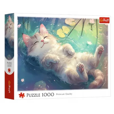 Trefl Puzzle 1000 el Purrfekcyjny relaks 