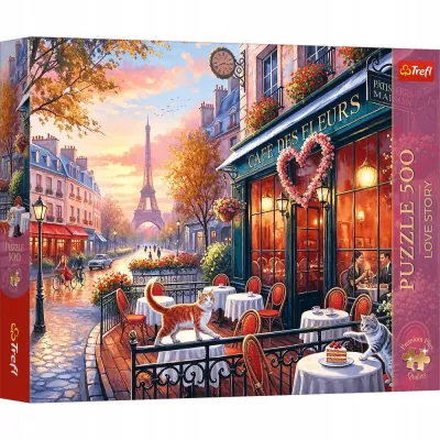 Trefl Puzzle 500 el Prem Plus Love Story Miłość w Paryżu Trefl Puzzle 500 el Prem Plus Love Story Miłość w Paryżu