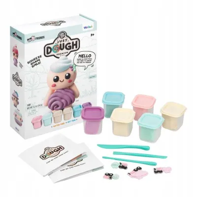 WECOOL Just Dough Swirl – masa plastyczna zestaw kreatywny 3+