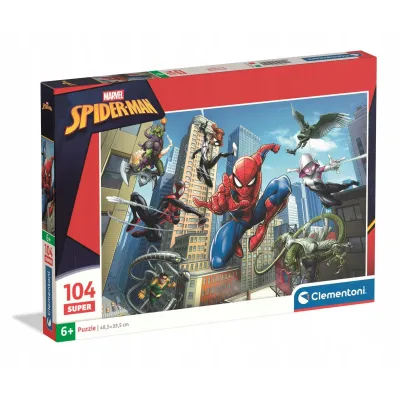 Clementoni puzzle 104el Super Spider Man Clementoni puzzle 104el Super Spider Man